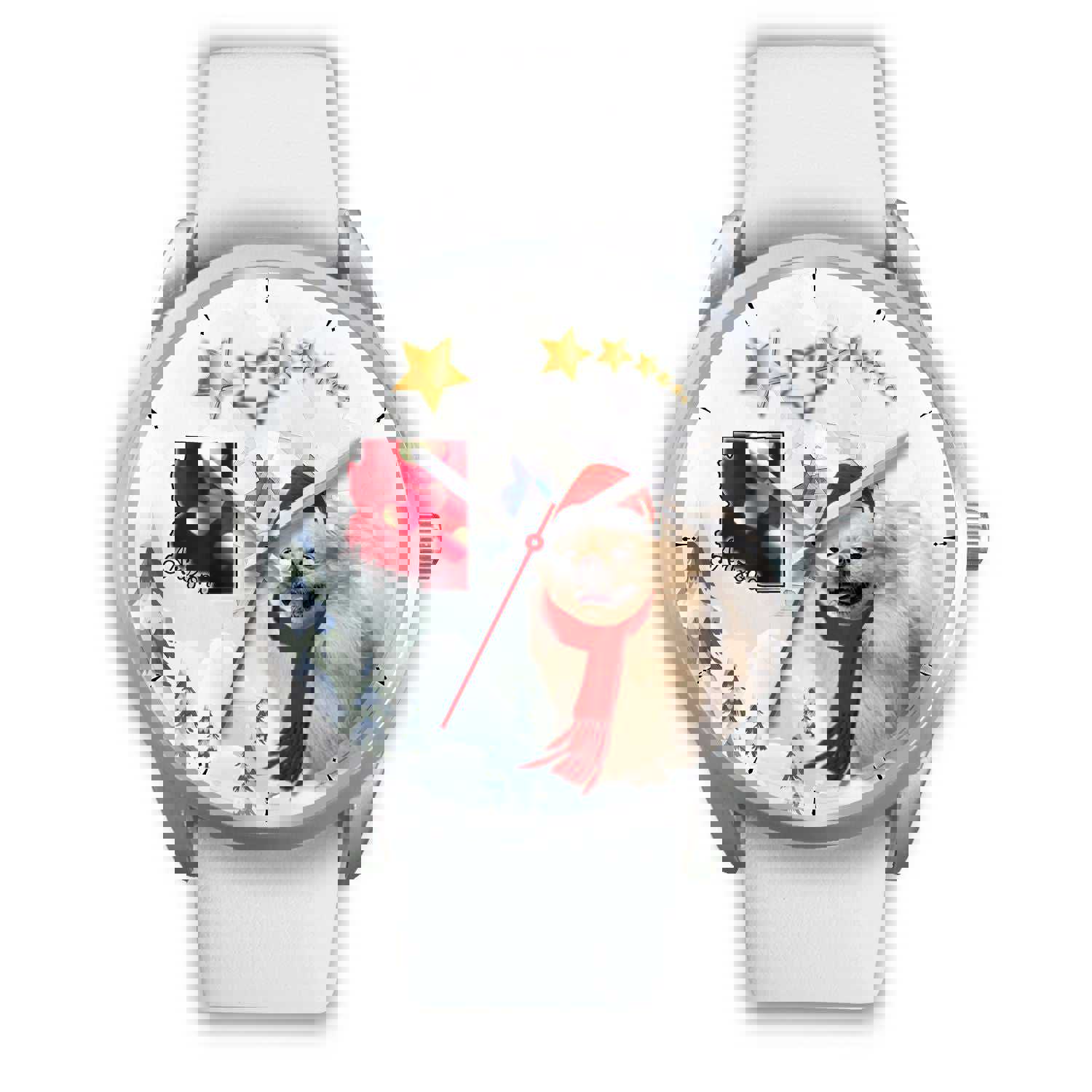 Pekingese Dog Arizona Christmas Wrist Watch - Stylish Custom Design for Men & Women