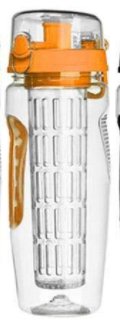 1000ml BPA Free Plastic Sport Fruit Infuser Water Bottle