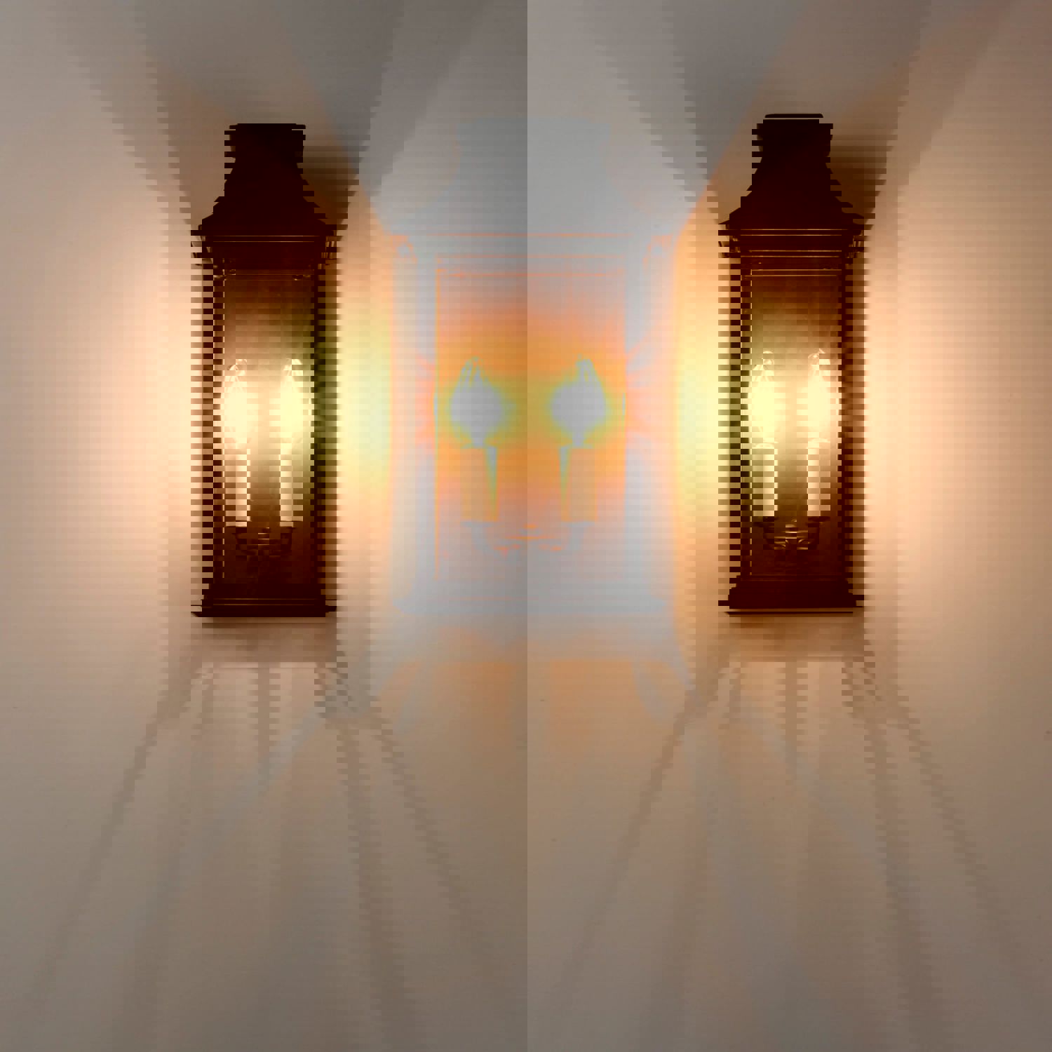Vicksburg 2-Light Outdoor Pocket Wall Sconce