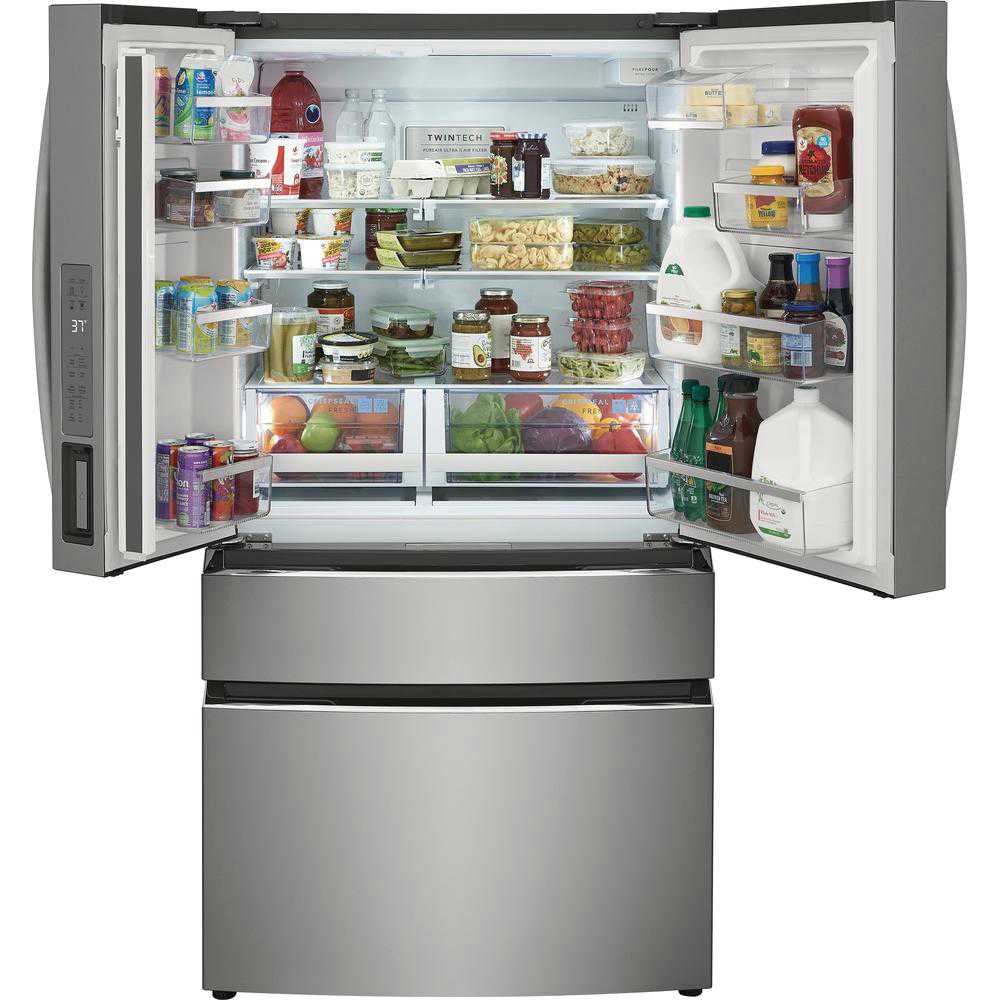 Frigidaire Gallery French 4-Door Refrigerator with Interior Water Dispenser and Ice Maker GRMN2872AF