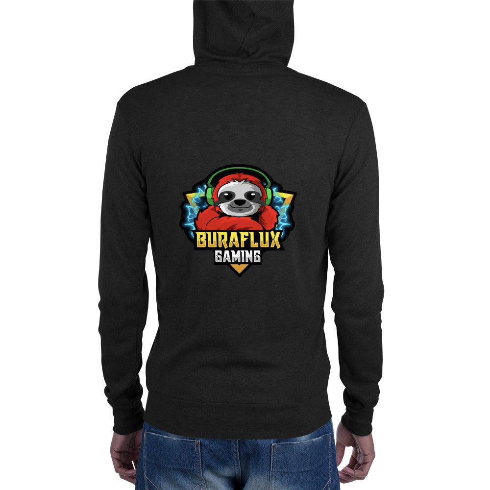 S-BF Zip Up Hoodie - Lightweight Unisex Hooded Sweatshirt with Kangaroo Pocket