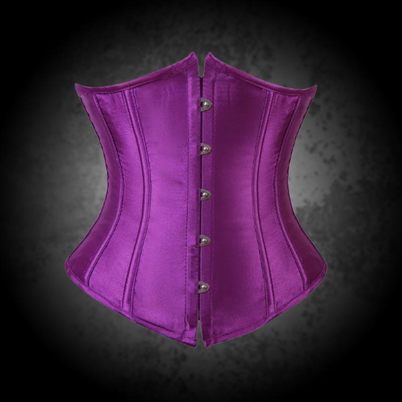 Athenes Laced Black Underbust Corset for Waist Cinching