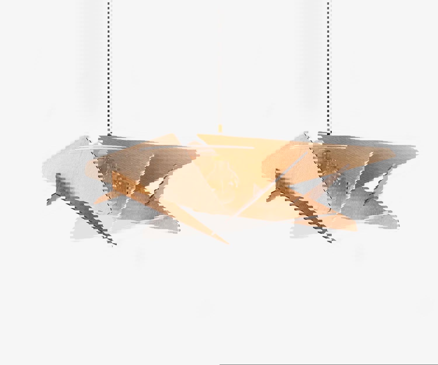 Geometric Pendant Light - Modern Industrial Design
