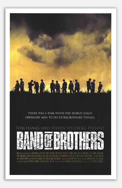 Band of Brothers - 11 x 17 Movie Poster (Reprint, 2001)