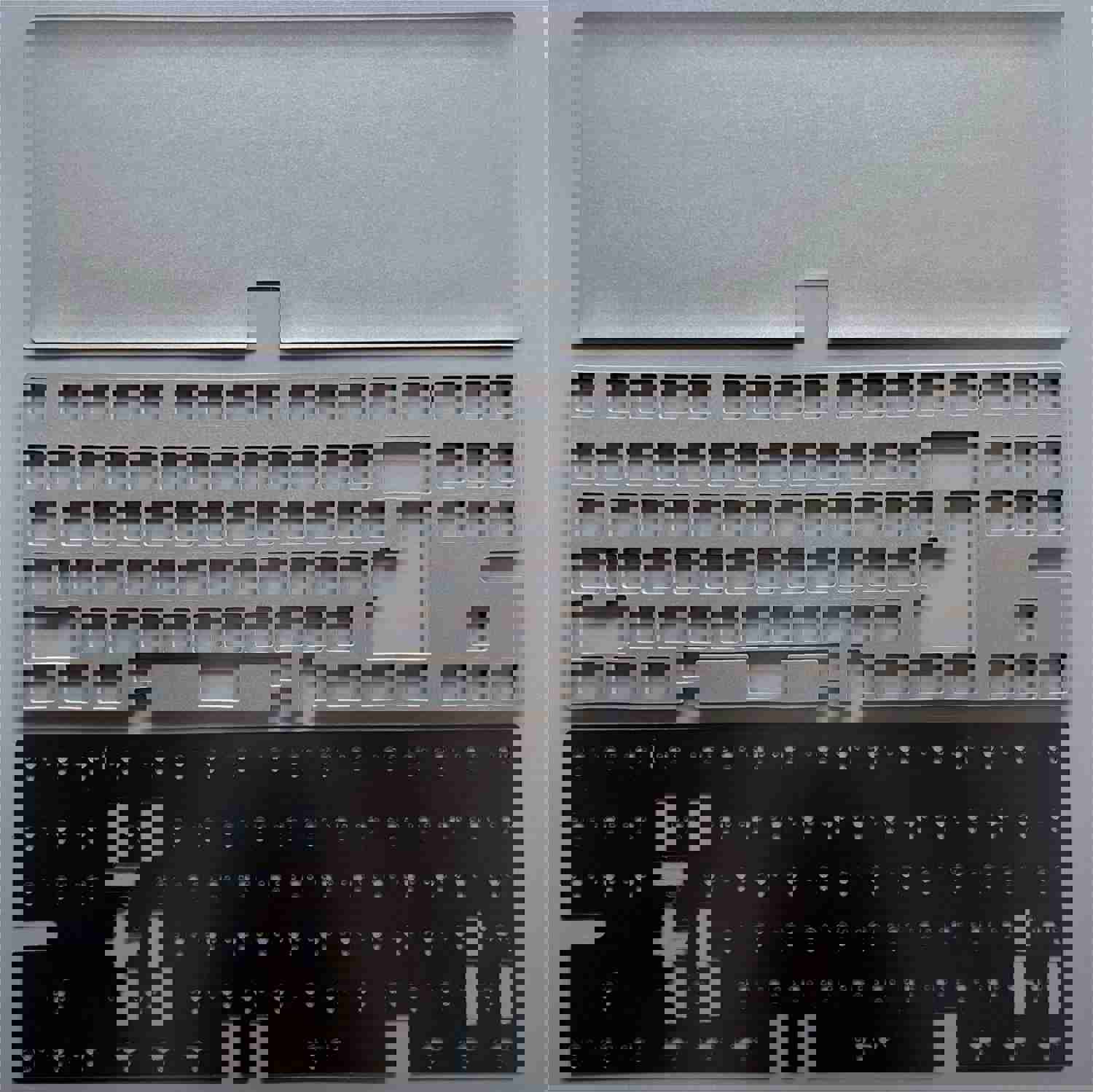 Jris80 PCB Gasket Mount Keyboard Kit - Group Buy Add-Ons