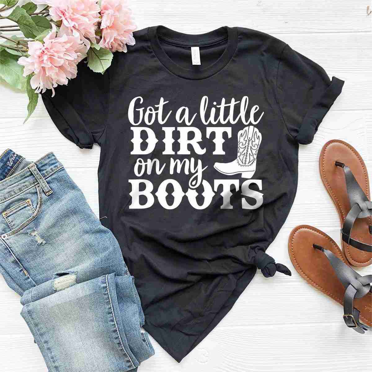 Cowgirl Boots Shirt - Southern & Western Lifestyle T-Shirt for Women