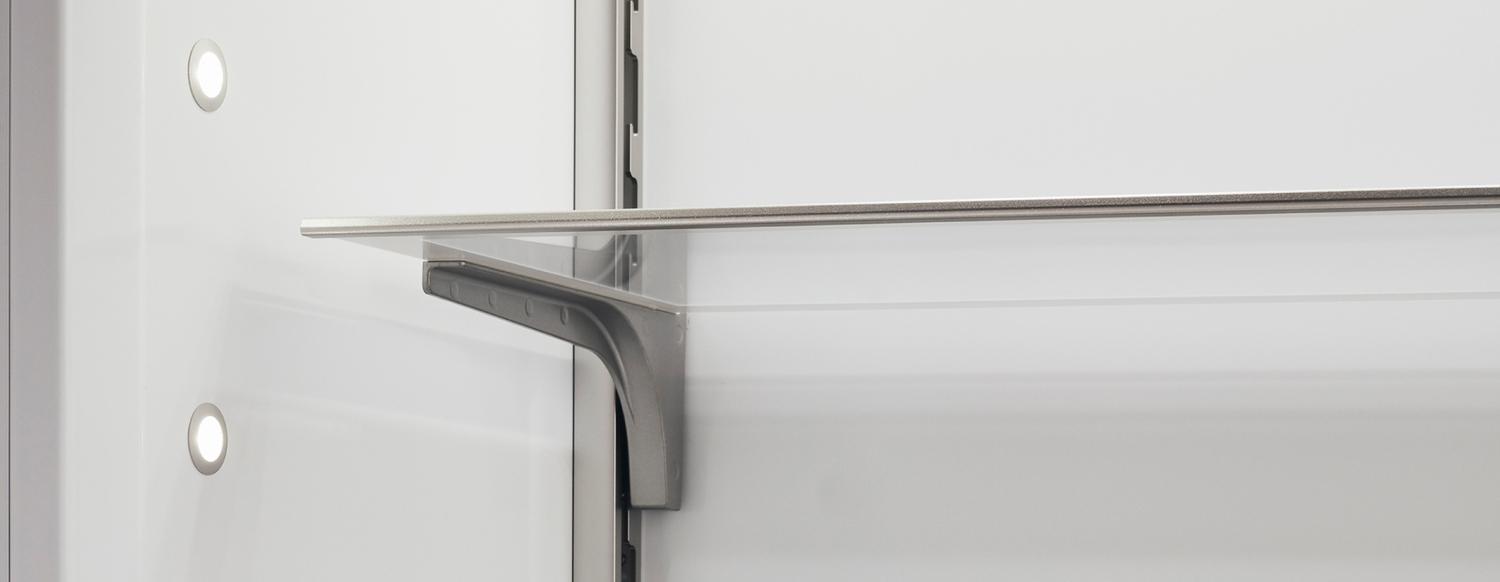 Bertazzoni REF30BMBIXRT 30 Inch Built-In Bottom Mount Refrigerator With Ice Maker, Stainless Steel