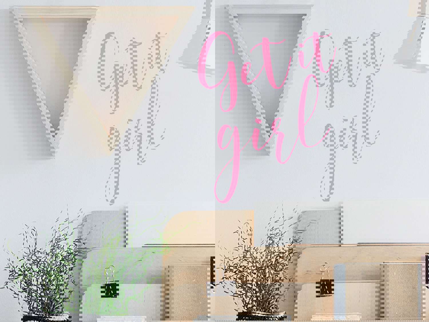 Get It Girl | Office Wall Decal