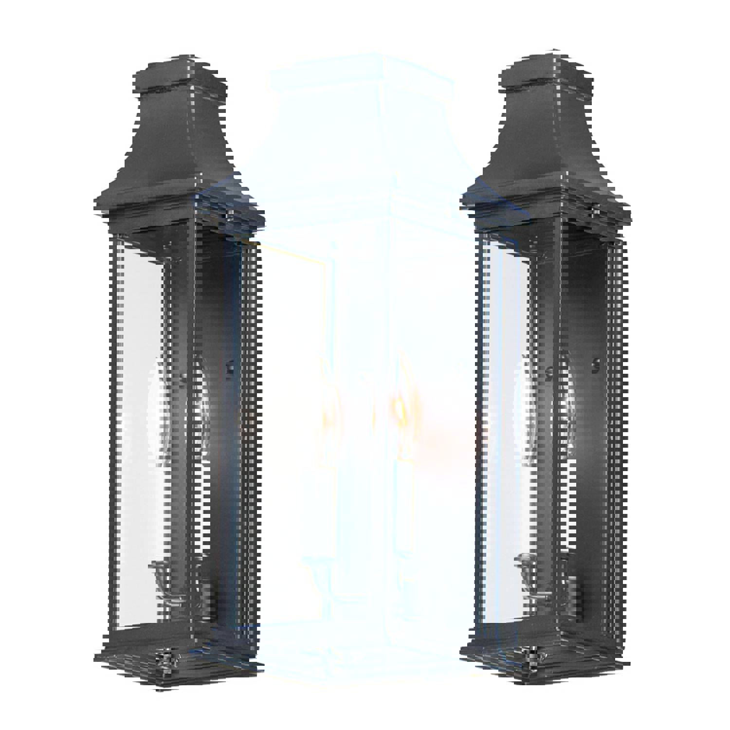 Vicksburg 2-Light Outdoor Pocket Wall Sconce
