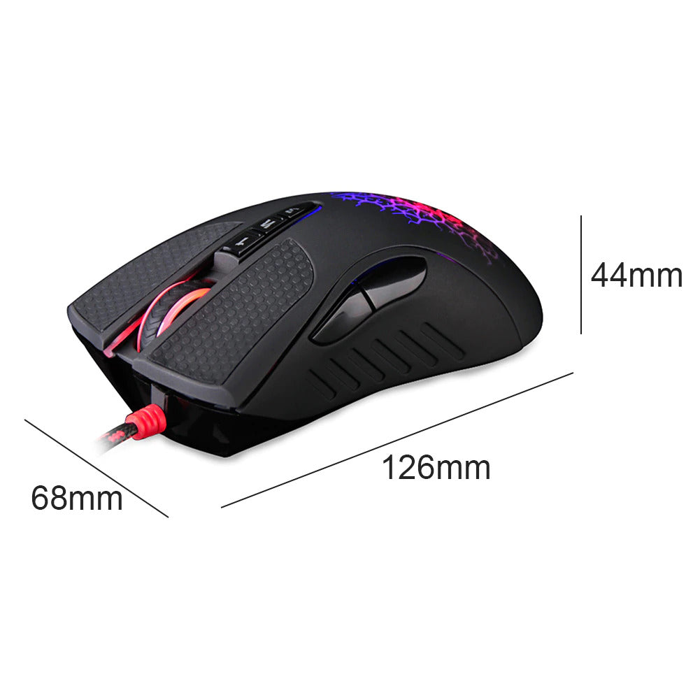 Bloody A90 USB Wired Gaming Mouse with 4000DPI & RGB Lighting