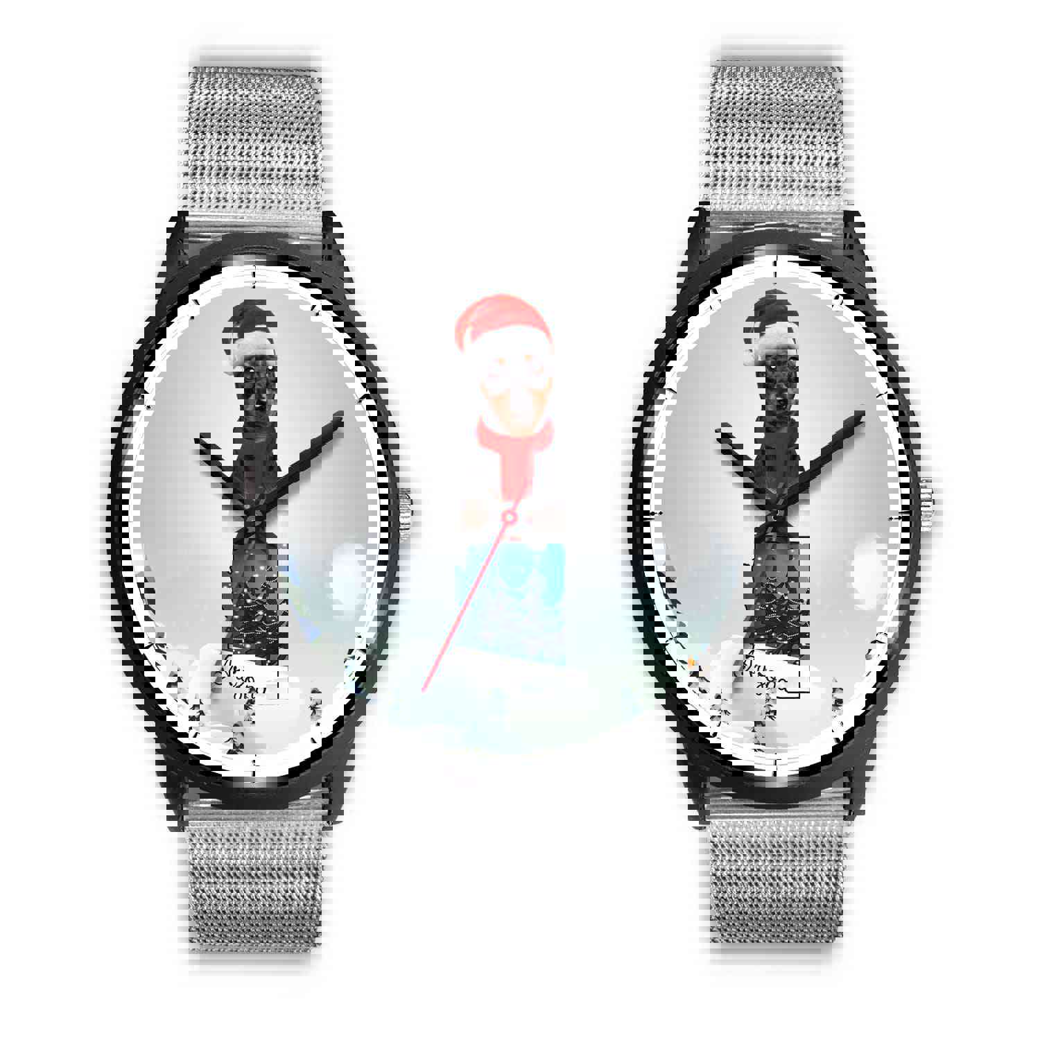 Miniature Pinscher Arizona Christmas Special Wrist Watch