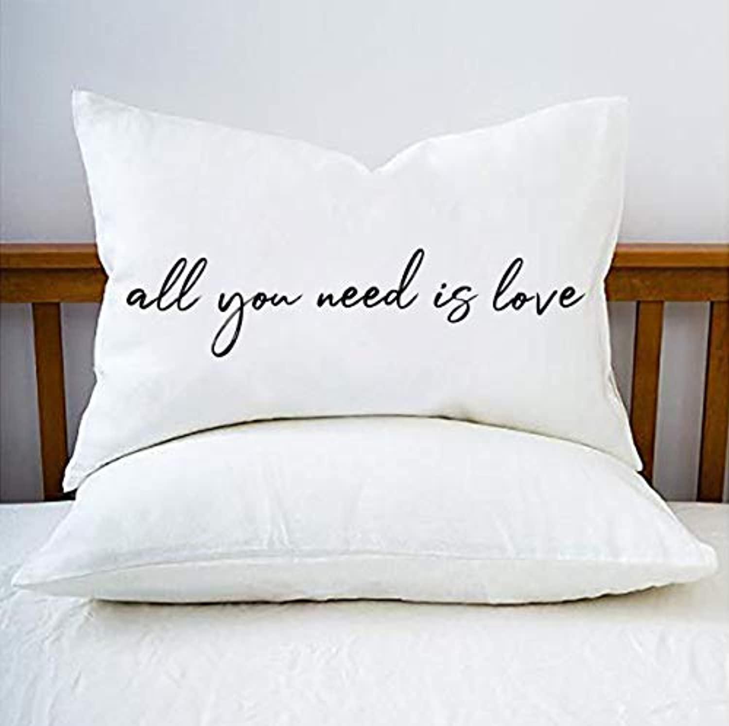 SS SPECIALTY STYLES All You Need is Love Pillow Cover - Valentine Romantic Gifts