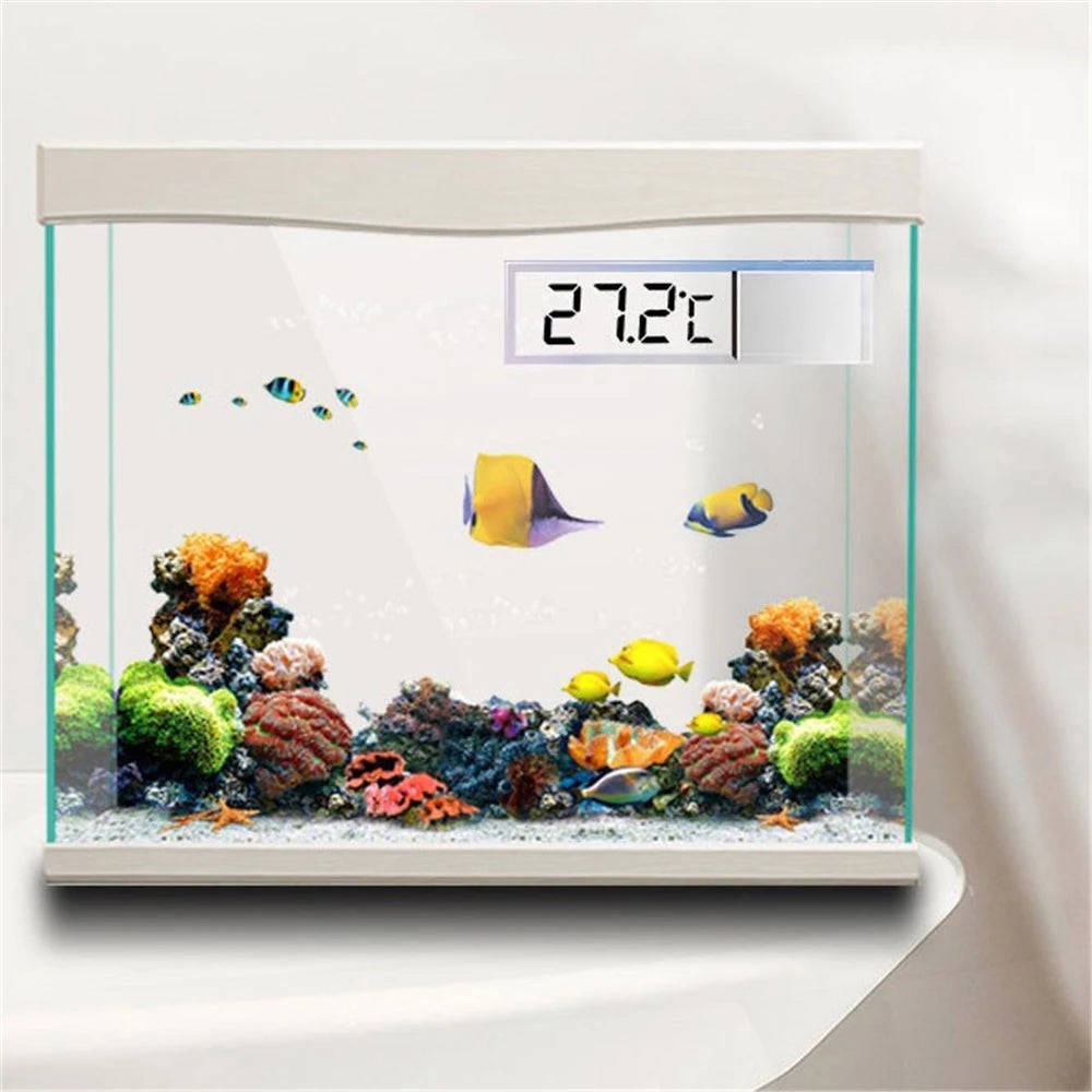 3D Digital LCD Electronic Fish Tank Thermometer with High Precision Sensor