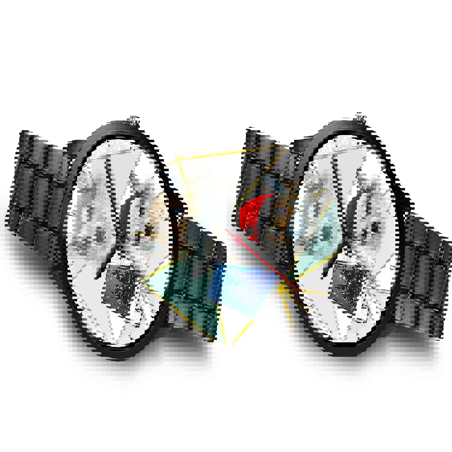 Norwegian Lundehund Alabama Christmas Special Wrist Watch