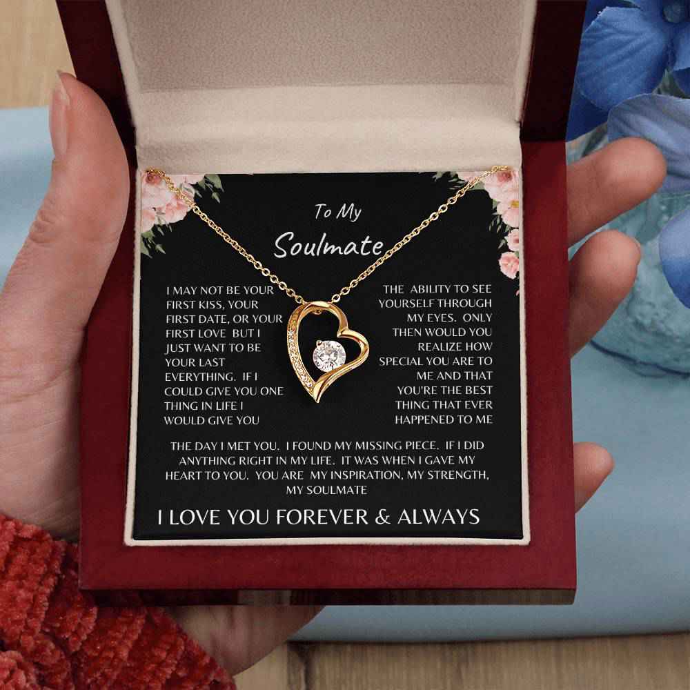 Soulmate Necklace - Perfect Gift for Her on Valentine's Day, Birthday, or Anniversary