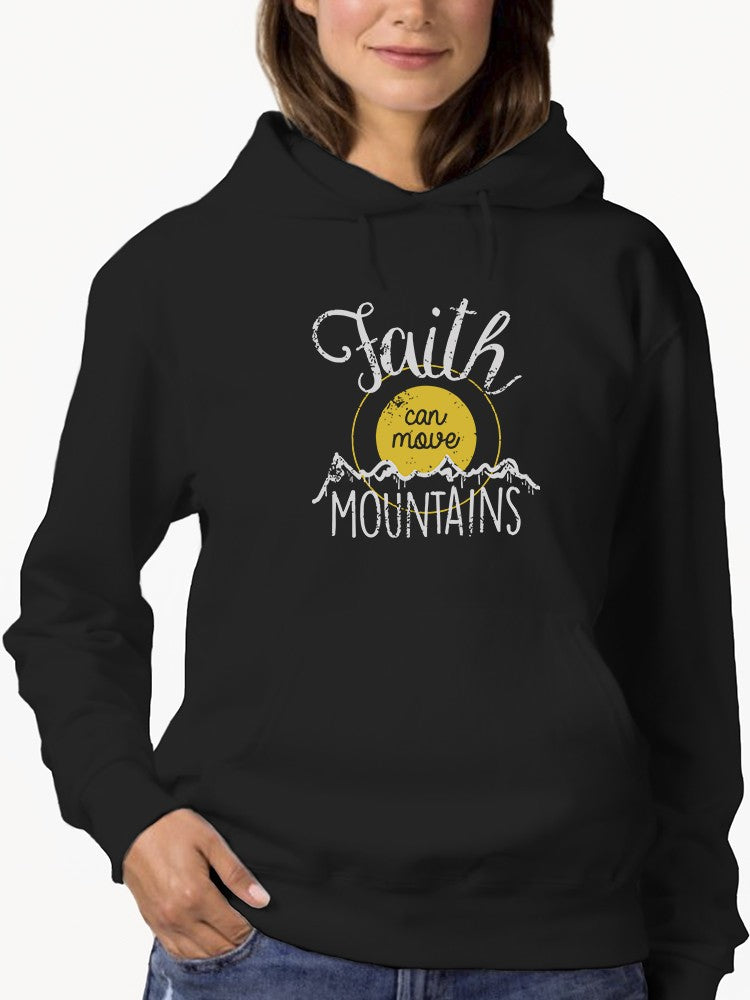 Move Mountains With Faith Hoodie Womens - GoatDeals Designs