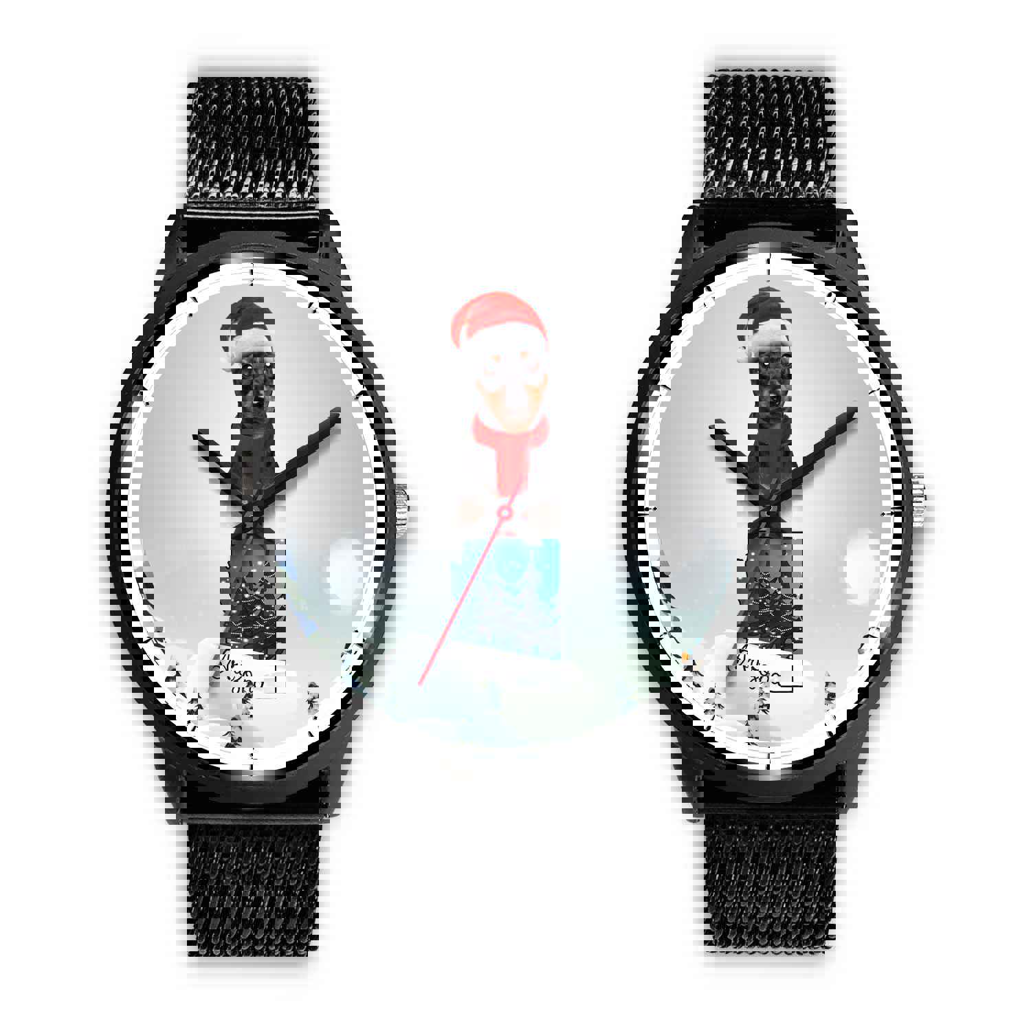 Miniature Pinscher Arizona Christmas Special Wrist Watch