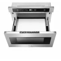 Thor Kitchen Package - 36 in. Natural Gas Range, Range Hood, Microwave Drawer, Refrigerator with Fridge and Ice Maker, Dishwasher, Wine Cooler