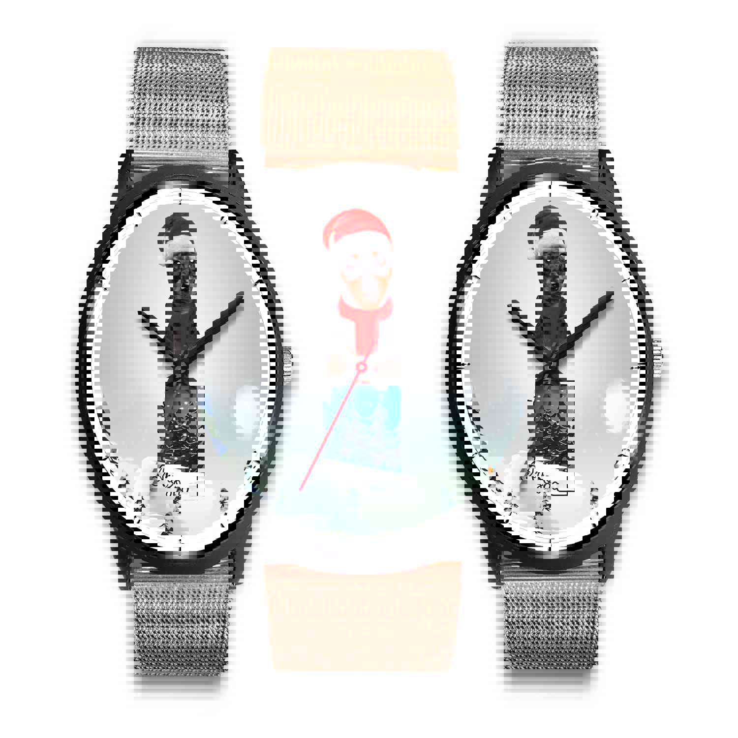 Miniature Pinscher Arizona Christmas Special Wrist Watch