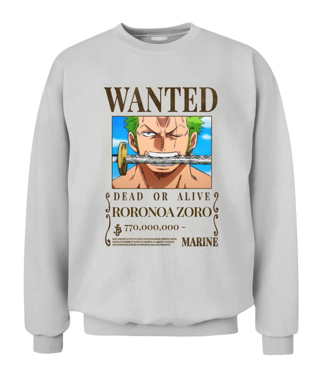Zoro Wanted Custom Graphic Apparel - Unisex Classic Fit T-Shirt