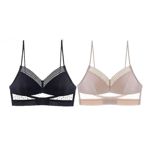 BETTYBRA® Starry Bra - Low Back Wireless Lifting Lace Bra