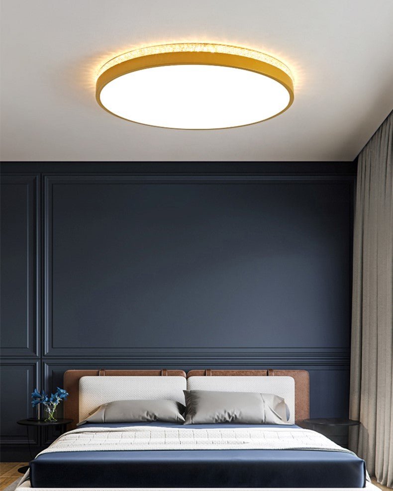 MIRODEMI® Minimalist Round Ceiling Light For Living Room, Bedroom, Kitchen