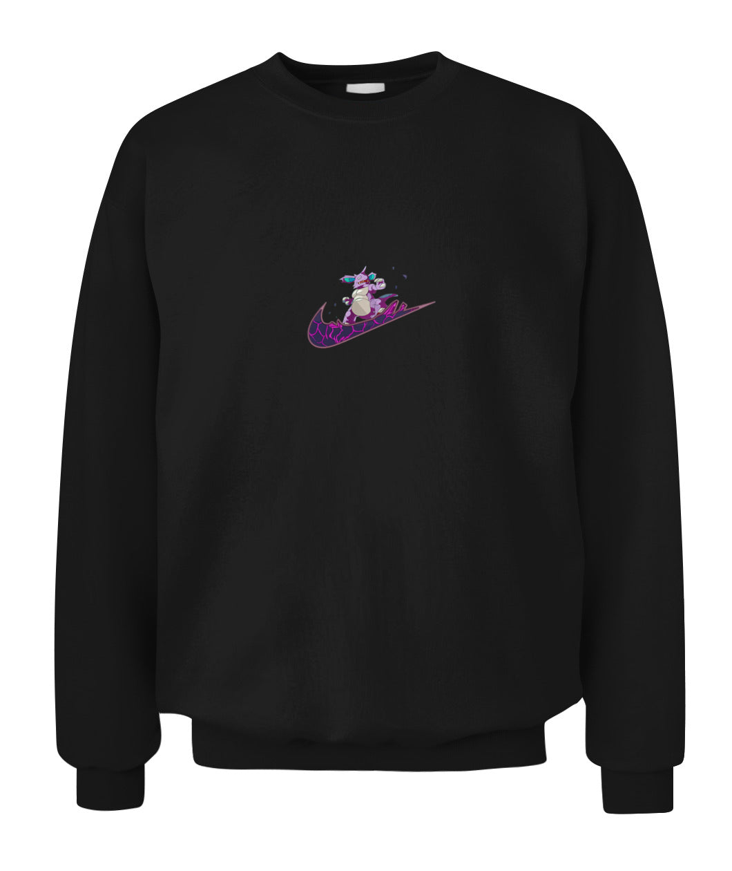 Nidoking Simple Swoosh Custom 2-Side Printed Hoodie - Unisex Cotton Apparel
