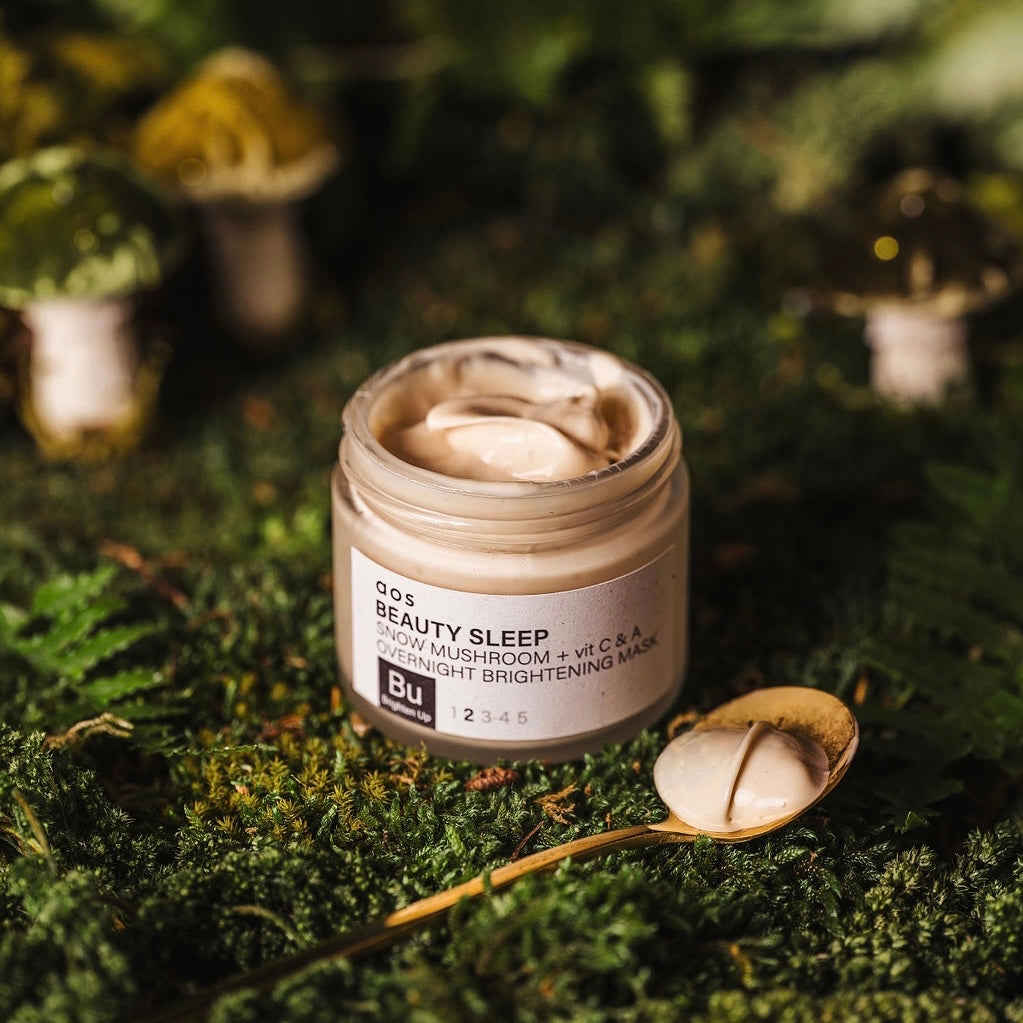 Beauty Sleep Snow Mushroom + C & A Overnight Brightening Mask