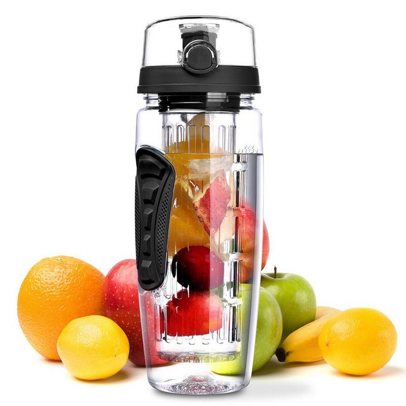 1000ml BPA Free Plastic Sport Fruit Infuser Water Bottle