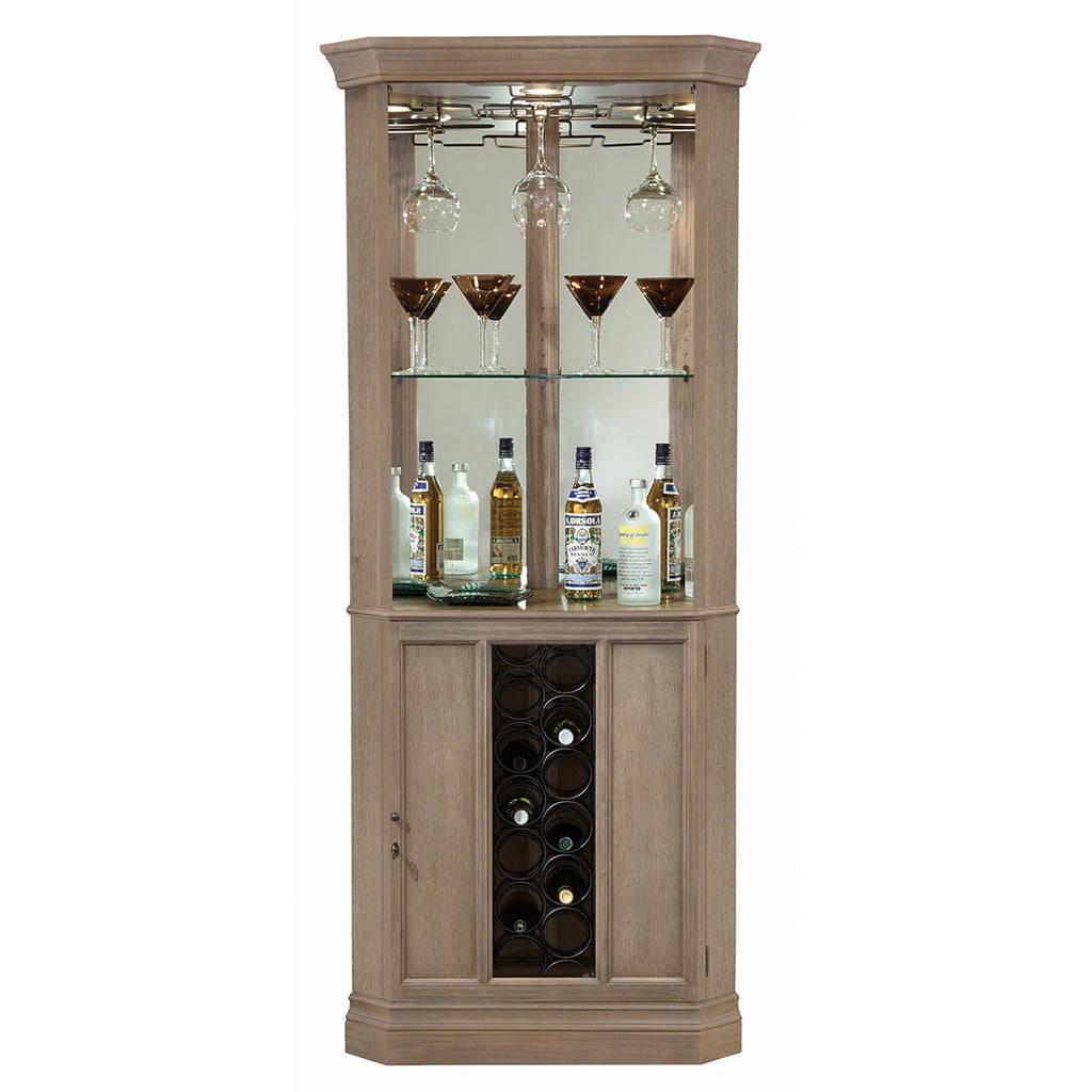Howard Miller Piedmont VI Corner Wine & Bar Cabinet 690047