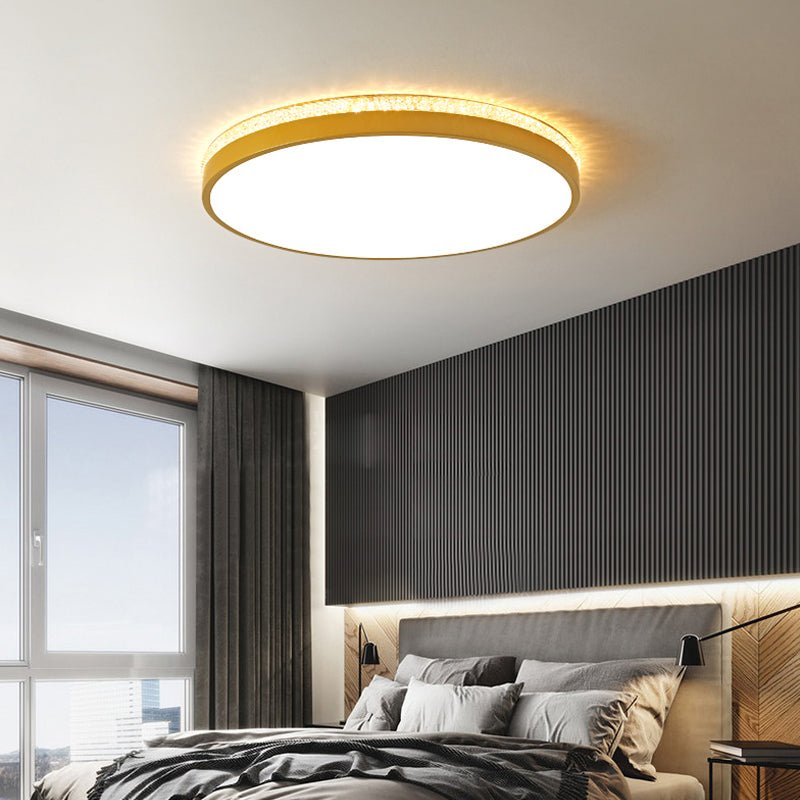 MIRODEMI® Minimalist Round Ceiling Light For Living Room, Bedroom, Kitchen