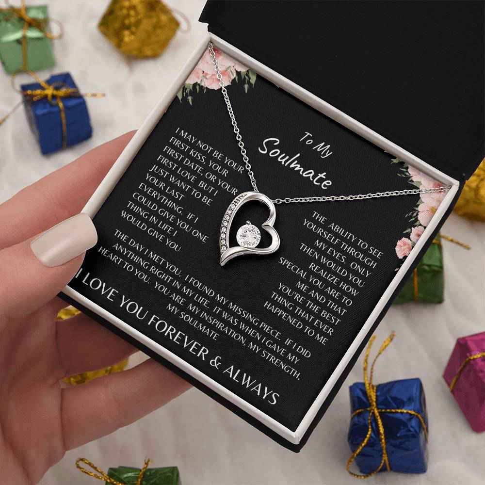 Soulmate Necklace - Perfect Gift for Her on Valentine's Day, Birthday, or Anniversary