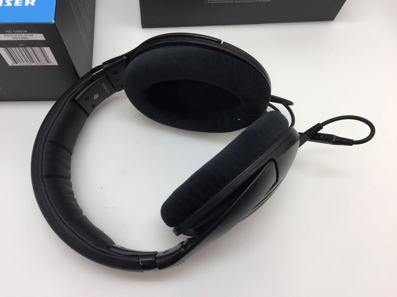 Sennheiser HD 598SR Over-Ear Headphones with Smart Remote - Black (Used, Tested & Working)