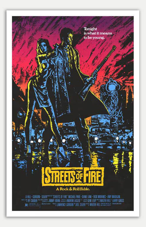 Streets of Fire - 11 x 17 Movie Poster (1984 Reprint)