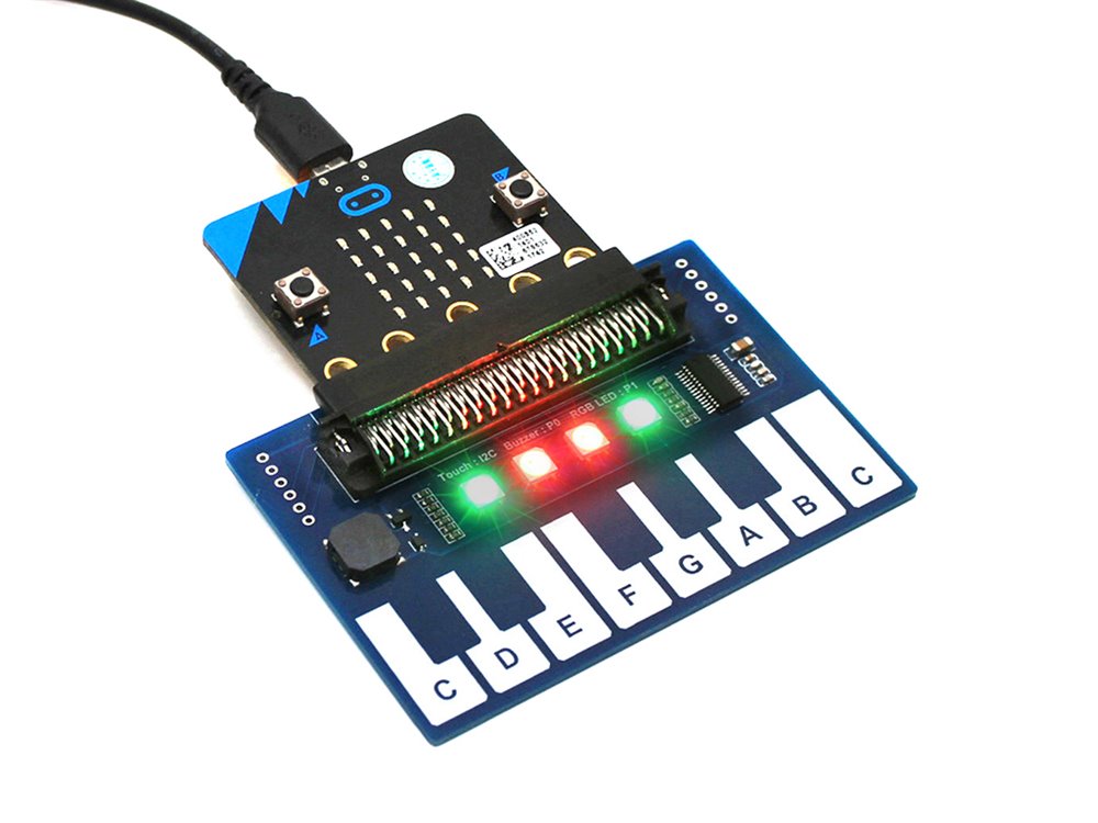 micro:bit Mini Piano Music Expansion Board with Touch Keys (TTP229)
