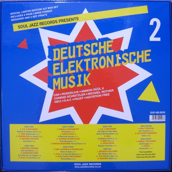 Various - Deutsche Elektronische Musik 2 (Experimental German Rock And Electronic Musik 1971-83) (4xLP)