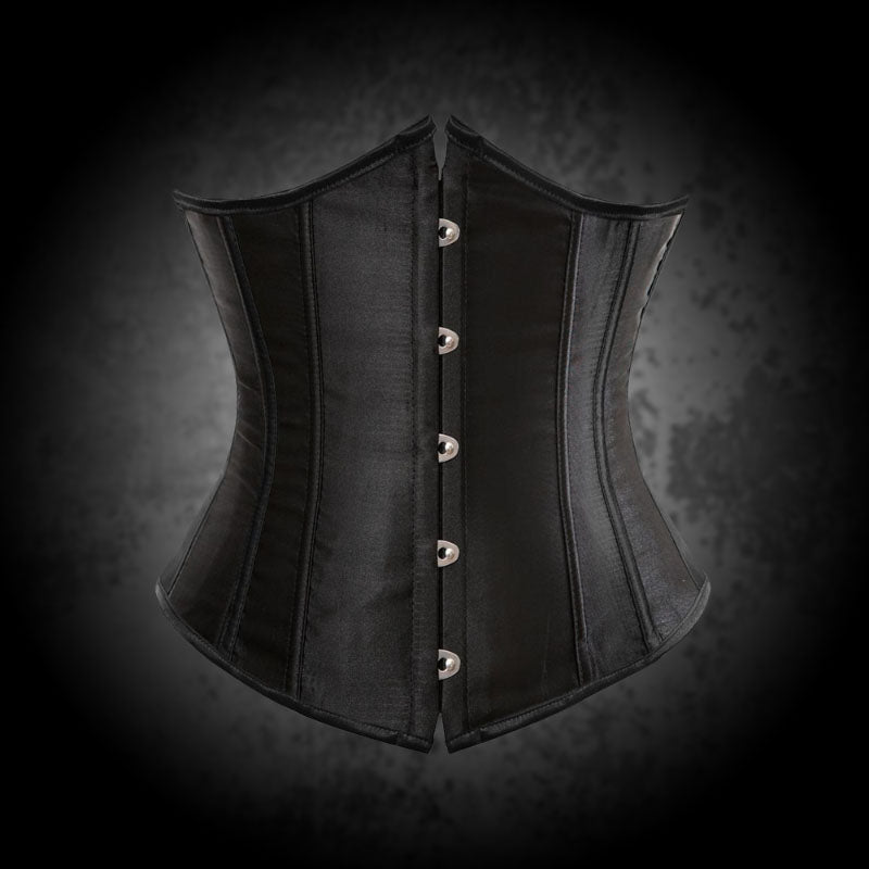 Athenes Laced Black Underbust Corset for Waist Cinching