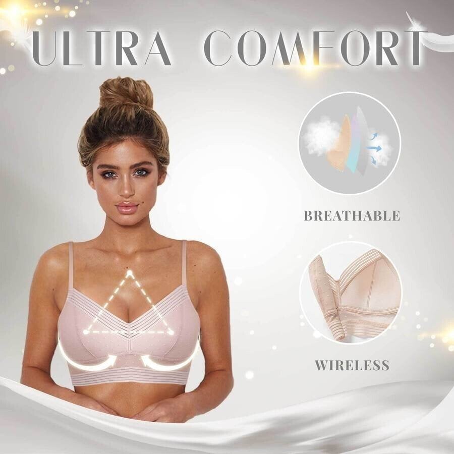 BETTYBRA® Starry Bra - Low Back Wireless Lifting Lace Bra