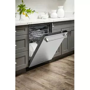 Thor Kitchen Package - 36 in. Natural Gas Range, Range Hood, Microwave Drawer, Refrigerator with Fridge and Ice Maker, Dishwasher, Wine Cooler