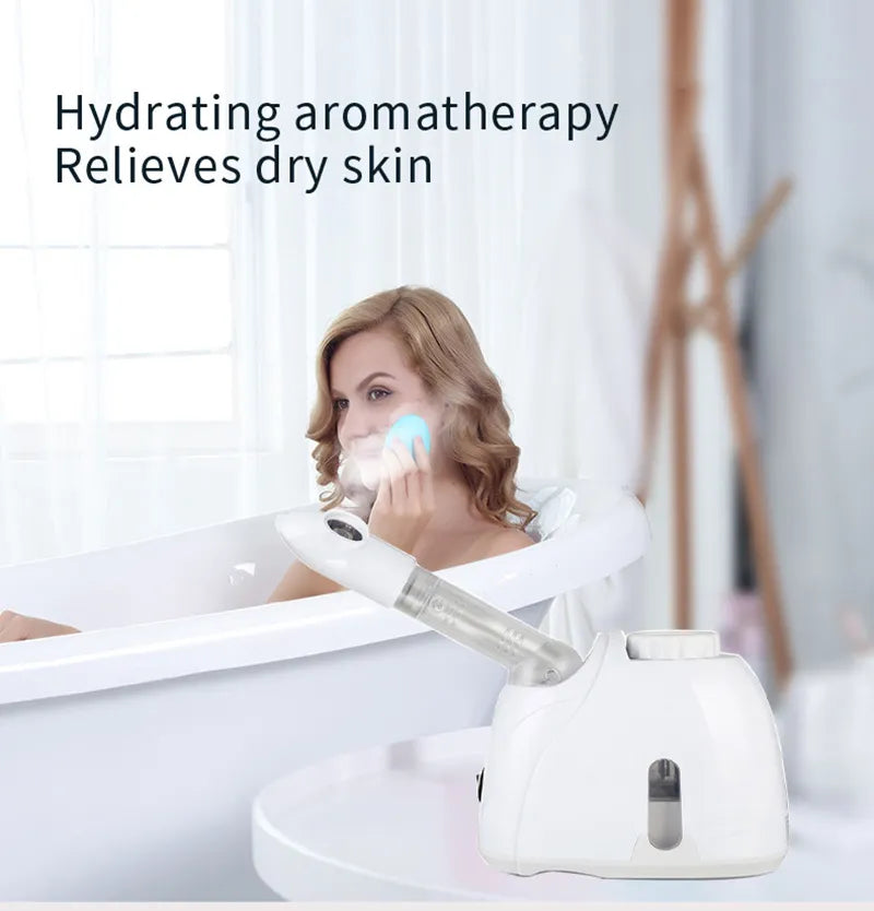 Radiant Spa Glow: Premium Ozone Facial Steamer for Effective Skincare