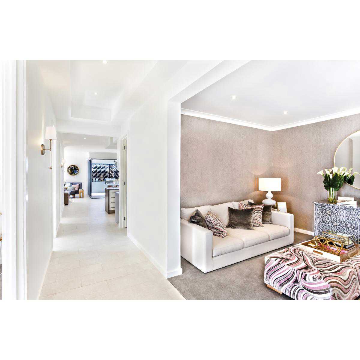 OLMSTEAD 1 Light Wall Sconce with White Linen Shade - Burnished Brass Finish