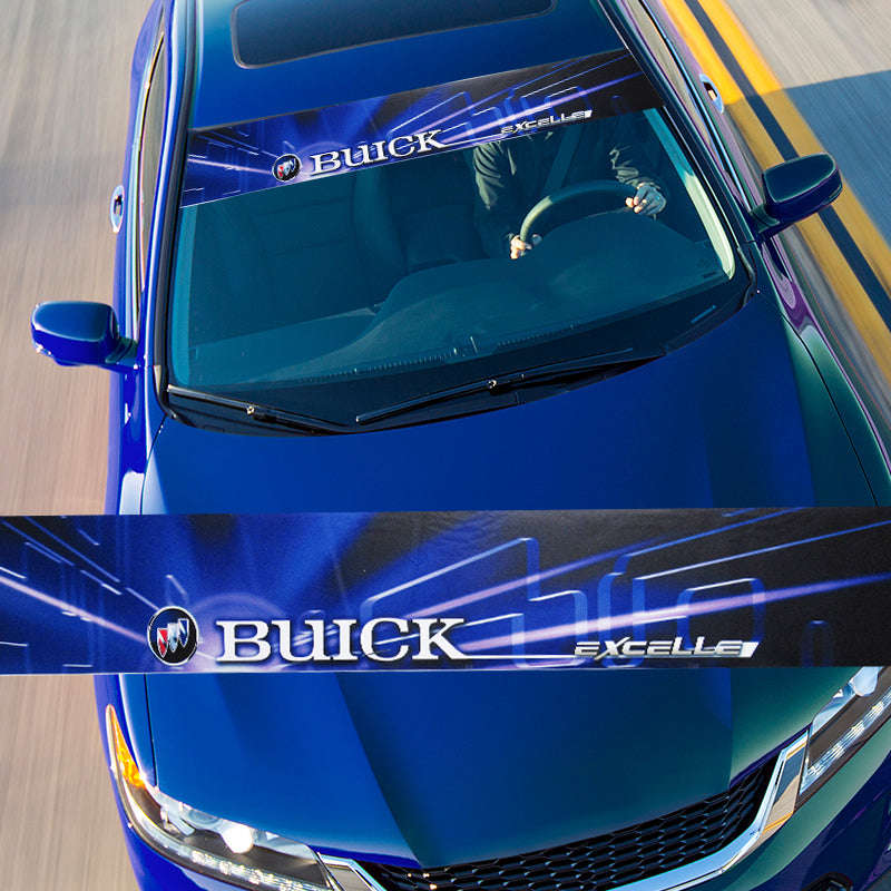 Premium BUICK Car Windshield Vinyl Banner Decal Sticker