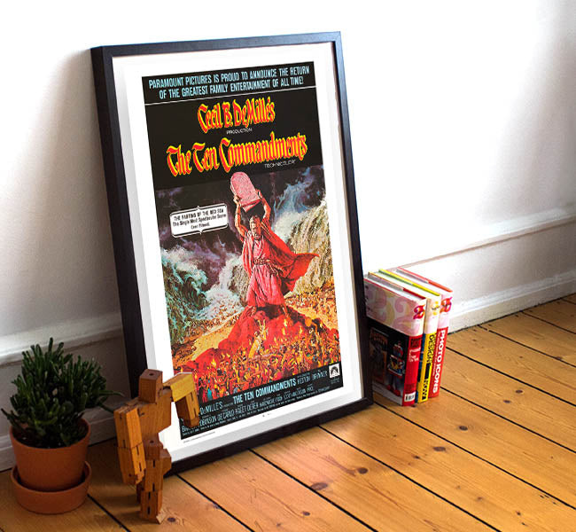 Ten Commandments - 11 x 17 Movie Poster (1956 Reprint)