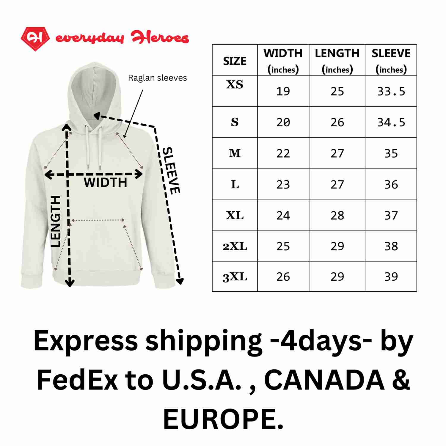 Roman Numeral Hoodie - Personalized Anniversary Gift with Embroidery