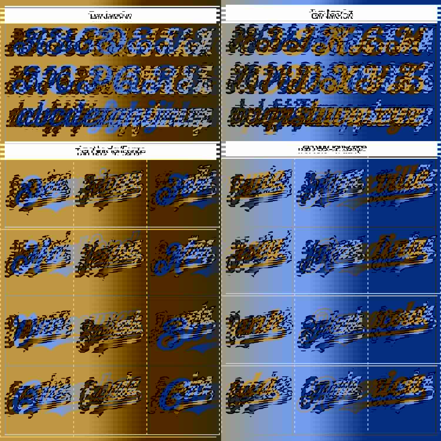 Custom Royal Old Gold-Black Authentic Gradient Fashion Baseball Jersey
