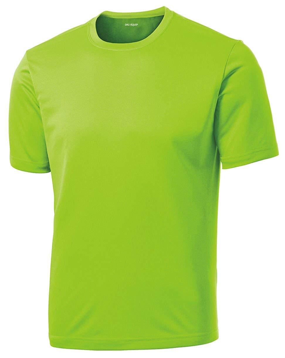 Dri-Equip Youth Athletic All Sport Training Tee Shirts - 24 Colors, Moisture-Wicking & Breathable