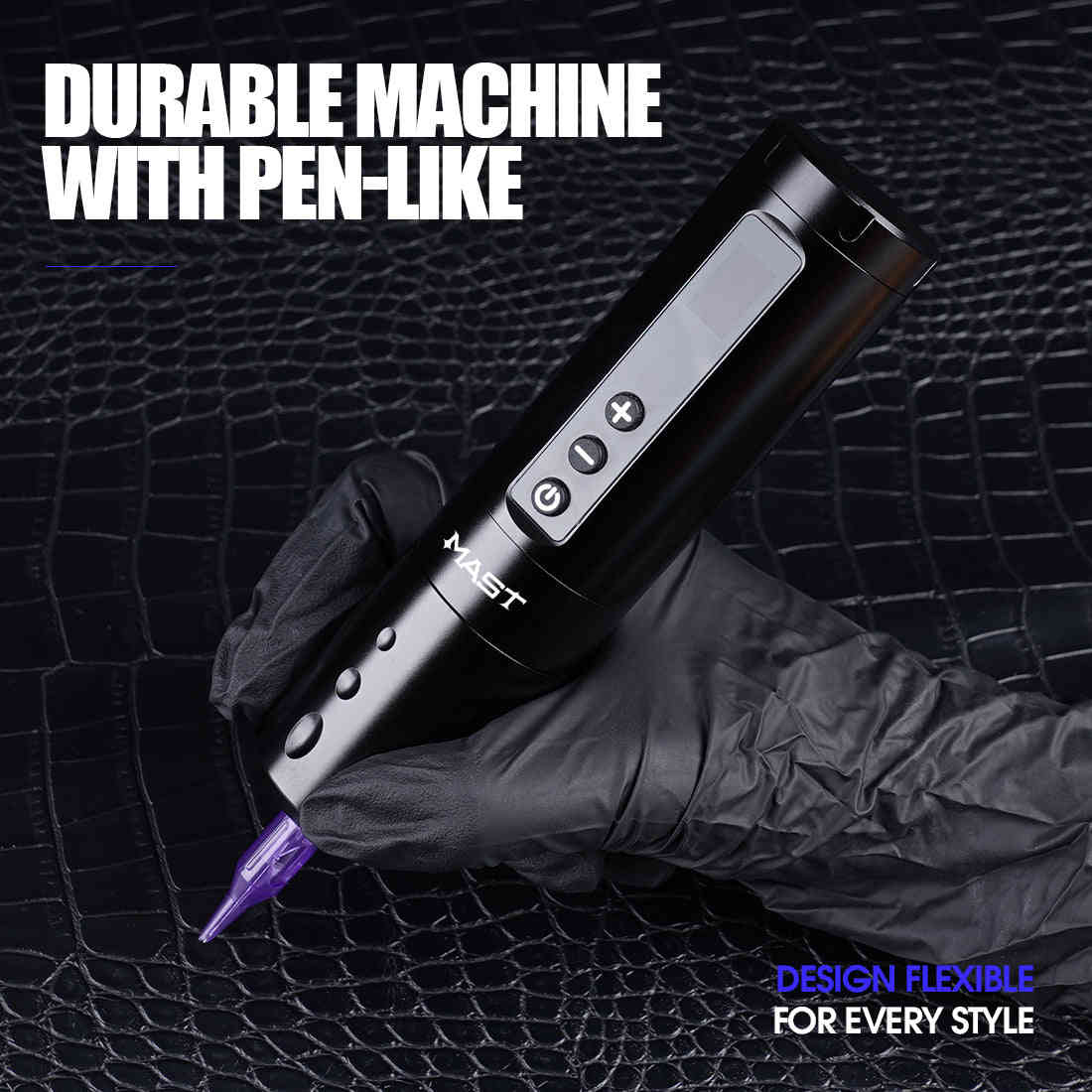 MAST A2 Wireless Tattoo Pen Machine Kit With 5000mAh Extra Large Battery Capacity
