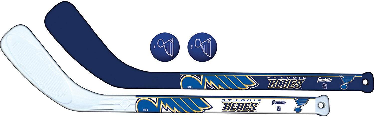 Franklin Sports NHL Team Mini Hockey 2 Piece Stick Set for Kids