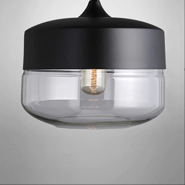 MIRODEMI® Modern Loft Hanging Glass Pendant Lamp for Kitchen, Restaurant, Bar, Living Room, Bedroom