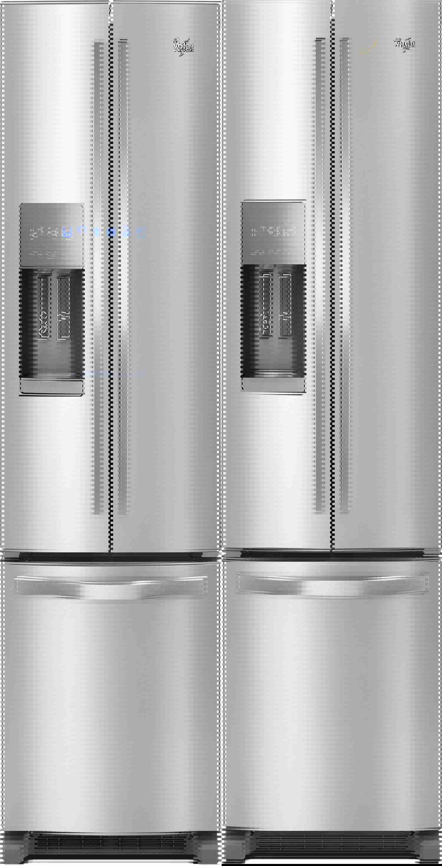 Whirlpool WRF555SDFZ 36 Inch French Door Refrigerator with Spillproof Shelves and EveryDrop™ Filtration